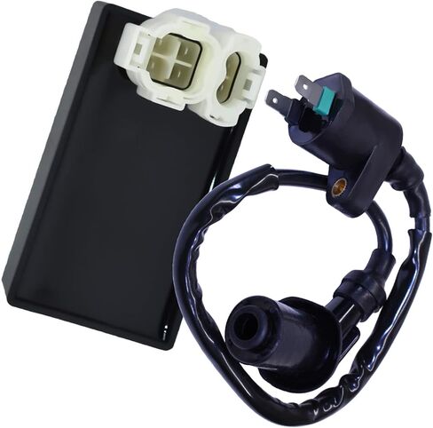 6 pin AC CDI Box Module with Ignition Coil Replaces for Honda Elite 125 CH125 150 CH150 CH150D 80 CH80 50 SE50H SE50PH SR SB50 250 CH250 Rebel 250 CMX250C CMX250CD CMX250C ATV in Kuwait
