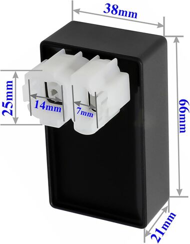 6 pin AC CDI Box Module with Ignition Coil Replaces for Honda Elite 125 CH125 150 CH150 CH150D 80 CH80 50 SE50H SE50PH SR SB50 250 CH250 Rebel 250 CMX250C CMX250CD CMX250C ATV in Kuwait