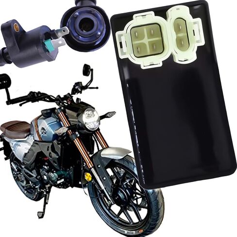 6 pin AC CDI Box Module with Ignition Coil Replaces for Honda Elite 125 CH125 150 CH150 CH150D 80 CH80 50 SE50H SE50PH SR SB50 250 CH250 Rebel 250 CMX250C CMX250CD CMX250C ATV in Kuwait