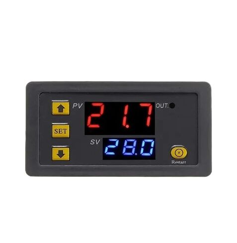 W3230 12V 24V AC110-220V Probe Line 20A Digital Temperature Control LED Display Thermostat with Heat/Cooling Control Instruments(110V-220V) in Kuwait