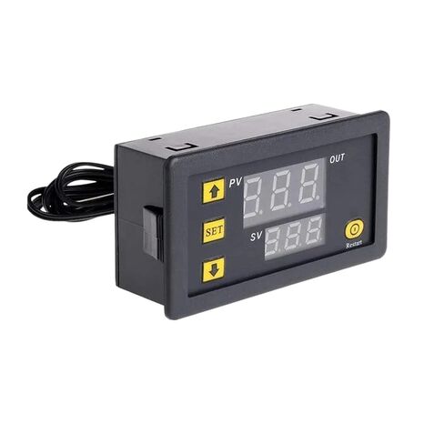12 فولت 24 فولت AC110-220V خط التحقيق 20A التحكم الرقمي في درجة الحرارة LED عرض ترموستات مع أداة التحكم في الحرارة/التبريد (AC110-220V) in Kuwait