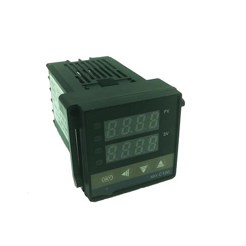 C100 وحدة التحكم الرقمية في درجة الحرارة، مخرج مرحل ترموستات + مستشعر مزدوج حراري من النوع K 48 × 48 (مرحل ترموستات) in Kuwait