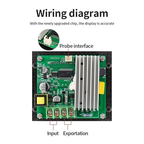 LCD الرقمية وحدة تحكم في درجة الحرارة الحواسيب الصغيرة ترموستات مع توقيت درجة حرارة ثابتة عالية و in Kuwait
