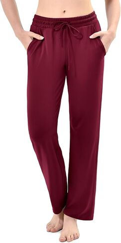 Walifrey Wide Leg Sweatpants for Women, Baggy Track Pants with Poackets Drawstring for Joggers Casual Wear in Saudi Arabia