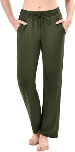 Walifrey Wide Leg Sweatpants for Women, Baggy Track Pants with Poackets Drawstring for Joggers Casual Wear in Saudi Arabia