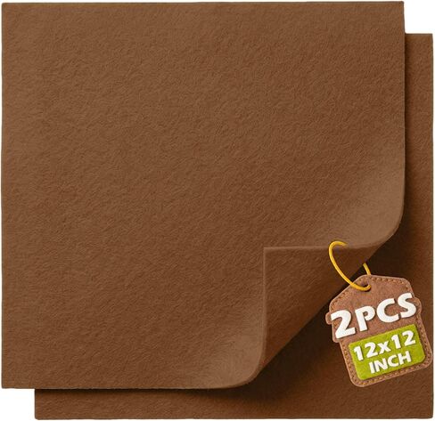 Navy Blue Soft Felt Sheets for Crafts – 12 x 12 Inch, 1.6mm Thick, 2 Pack Premium Felt Fabric for Sewing, Handmade Crafts, DIY Projects, School & Home Art Supplies in Saudi Arabia