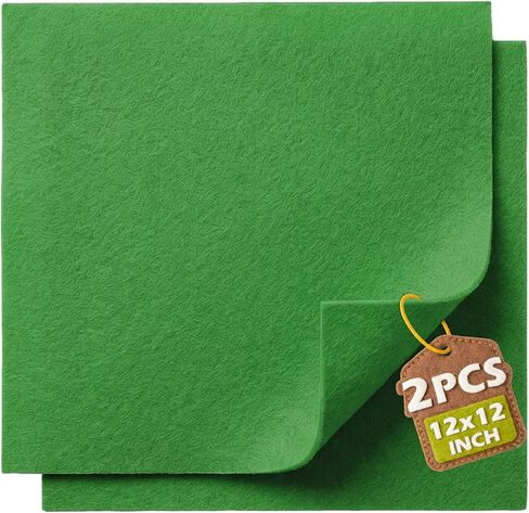 Navy Blue Soft Felt Sheets for Crafts – 12 x 12 Inch, 1.6mm Thick, 2 Pack Premium Felt Fabric for Sewing, Handmade Crafts, DIY Projects, School & Home Art Supplies in Saudi Arabia