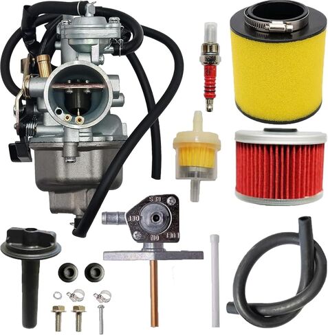 Recon 250 Carburetor Replacement Compatbile with Honda TRX 250 TRX250 Fourtrax TRX250EX TRX250TM TRX250TE TRX250ES TRX250ER 1997-2001 2002-2007 ATV Carb with Air Filter in Saudi Arabia