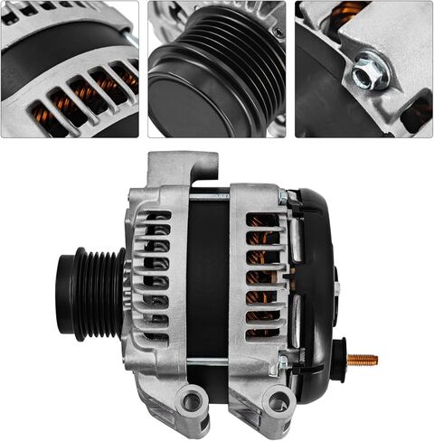 4210007181 Alternator Compatible with Chrysler Pacifica 2017-2020 3.6L V6, fits for Voyager 2020 3.6L V6, 12V 180A Replace #56029732AB in Saudi Arabia