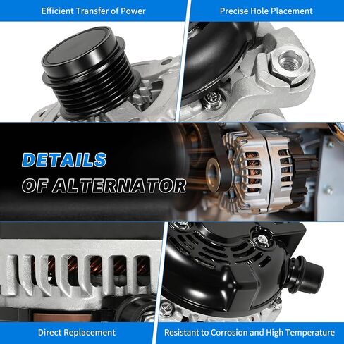 مولد كهربائي عالي الإخراج ML3Z10346A 150A متوافق مع 2021 2022 2023 Ford F150 2.7L 3.3L 3.5L، يستبدل ML3T10300AB in Kuwait