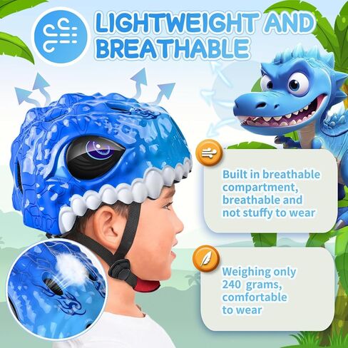 Toddler Helmet Kids Bike Helmet for Boys Girls 3D Adjustable Lightweight and Multi-Sports Scooter Cycling Roller Balance Bike in Saudi Arabia