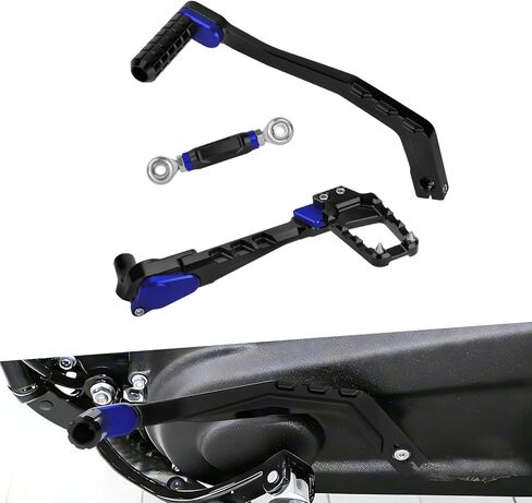 مجموعة أدوات التحكم المتوسطة للدراجة النارية مجموعة رافعة ربط Footpegs تناسب Harley Softail Low Rider FXLRS 2020-2025 FXLRST 2022-2025 Street Bob FXBB 2018-2025 (أزرق) in Kuwait