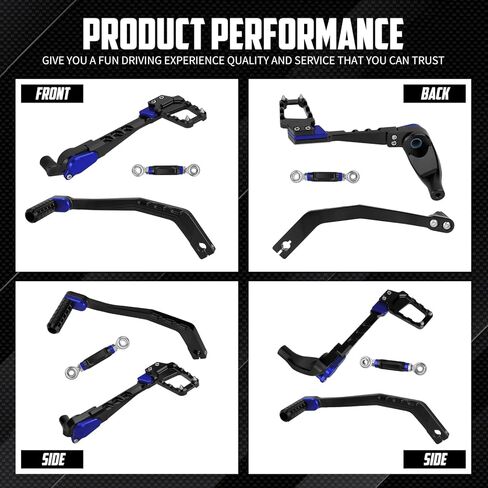 مجموعة أدوات التحكم المتوسطة للدراجة النارية مجموعة رافعة ربط Footpegs تناسب Harley Softail Low Rider FXLRS 2020-2025 FXLRST 2022-2025 Street Bob FXBB 2018-2025 (أزرق) in Kuwait