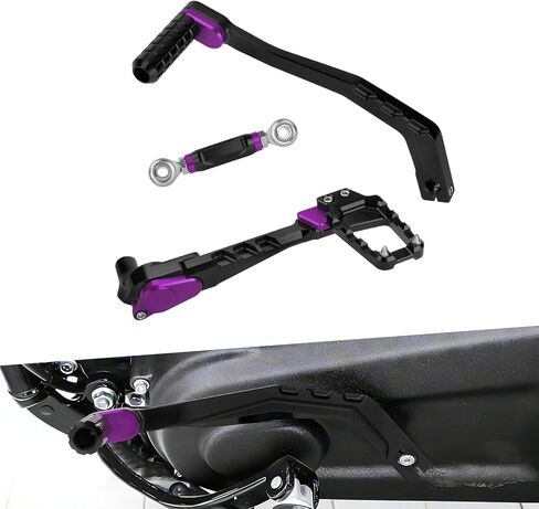 مجموعة أدوات التحكم المتوسطة للدراجة النارية مجموعة رافعة ربط Footpegs تناسب Harley Softail Low Rider FXLRS 2020-2025 FXLRST 2022-2025 Street Bob FXBB 2018-2025 (أزرق) in Kuwait