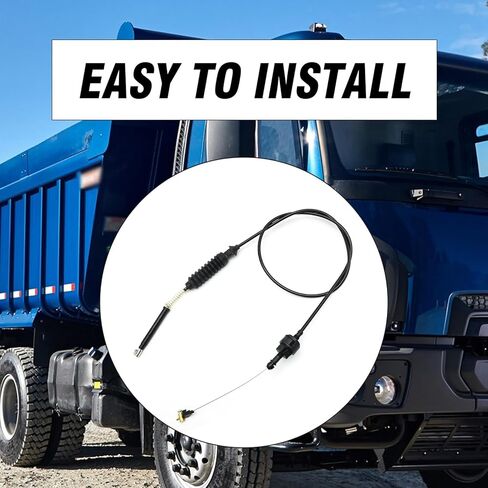 F2TZ-7F042-A كابل انطلاق ناقل الحركة، بديل لسلسلة Ford Bronco F 150 250 مع محرك 300 302 351، يستبدل F0TZ-7F042-A، T76497B، T76450 in Kuwait