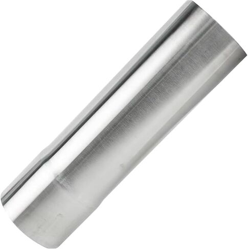 2.25 Inch Exhaust Pipe 6" Length, T304 Stainless Steel Tubing, 2 1/4 Inch(57mm) ID to 2.25" SS Flared Slip-Fit End Ducting,Universal Straight Tailpipe Connector Adapte in Saudi Arabia