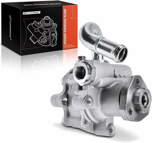 A-Premium Power Steering Pump Compatible with Volkswagen Beetle 2006-2010, Beetle Cabrio 2010, L5 2.5L Gas, Replace # 1J0422152C in Kuwait