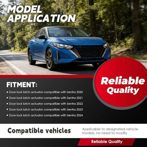 مشغل قفل الباب الجانبي الأيمن للراكب من Nakkaa متوافق مع Sentra 2020-2024 805006LB0A in Kuwait