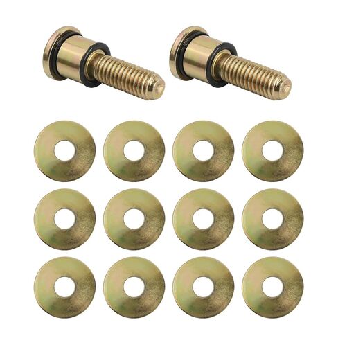 Osompar 2PCS Door Striker Kits Compatible with Freightliner Columbia Century FLD Replaces A18-37204-000 A18-19877-000 027076442 18-19877-001 in Kuwait