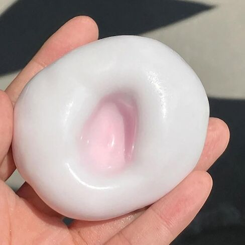 6Pcs Coconut Oil Stress Balls, Shapeable Squishy Fidget Toy for Stress Relief, Moldable Squeeze Toy for Adults Anxiety ADHD in Saudi Arabia