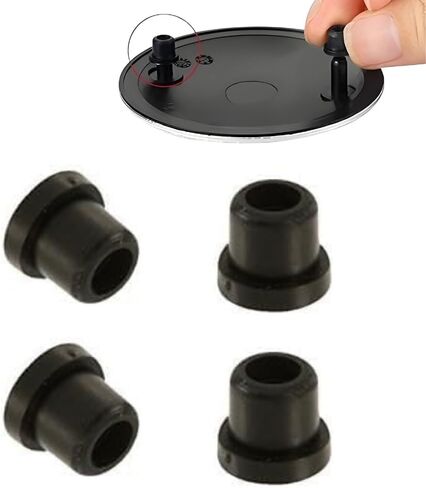 Emblem Grommets for Hood & Trunk Badges – Durable Fastener Kit Compatible with 3/5/X Series, X Models & SUV – 4/10/20-Pack Replacement Clips (4) in Kuwait