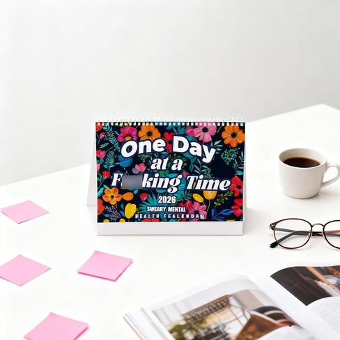 Desk Calendar 2024 | 2024 Wall Calendar for Tired-Ass Women, Fu-ck It 2024 Planner Funny Home Office Wall Calendar, Funny Home Office Wall Calendar - White Elephant Gag Gift for Women in Saudi Arabia