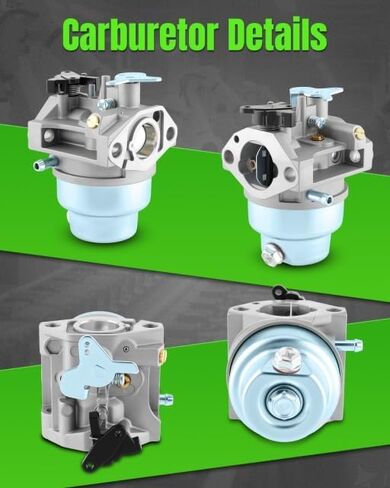 GCV160 Carburetor Auto Choke Carb for Honda GCV160A GCV160LA0 Engine, HRB216 HRR216 HRS216 Lawn Mower, with Air Filter Kits, Replace# 16100-Z0L-003, 16100-Z0L-013, 16100-Z0L-023, 16100-ZM0-803 in Saudi Arabia