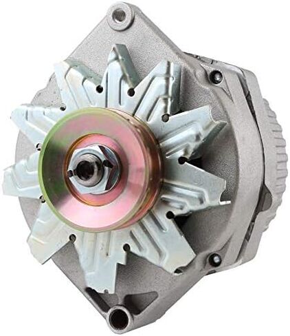 RAREELECTRICAL New 6V 37A 1-Wire Self-Exciting Alternator Compatible With Vintage 6-Volt Tractors Cars Trucks Ford Farmall John Deere Oliver Case Allis-Chalmers Generator Replacement 10Si Spool Mount in Kuwait