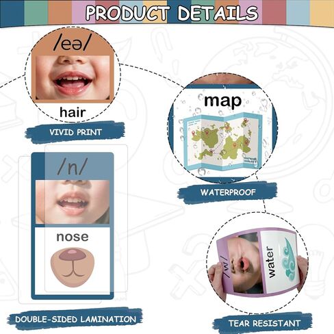 Phonics Sound Wall Kit (277 Cards + Teaching Guide) | Science of Reading Manipulatives, Vowel & Consonant Practice, Phonemic Awareness, ESL Speech Therapy Classroom Decor in Saudi Arabia