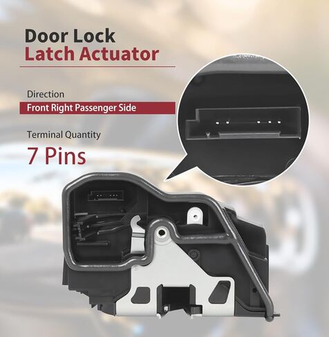 Hyanne Door Lock Actuator Replacement for BMW 1 06-13 2 14-21 3 06-13 4 13-20 5 09-17 7 01-15 X1 09-15 X3 03-17 X5 06-13 X6 07-14 Z4 Coupe 06-19 Roadster 03-16 MINI Countryman 10-16 OE#:51217202146 in Saudi Arabia