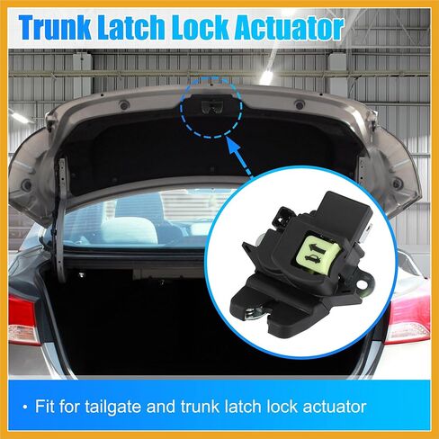 Trunk Latch Lock Actuator 81230-A7030 for Kia Forte Koup 2014-2022 1.6 1.8 2.0 Engine w/Keyless Entry Tailgate Door Latch Lock Actuator Motor Rear Trunk Lid Lock Latch Actuator Replacement in Kuwait
