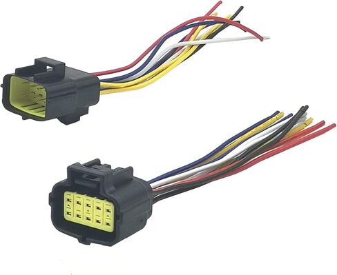 One kit Car Waterproof 10 Pin Electrical Wire Connector Plug AWG with Wires Pre-wired For Car ATVs trucks motorcycles industrial agricultural in Saudi Arabia