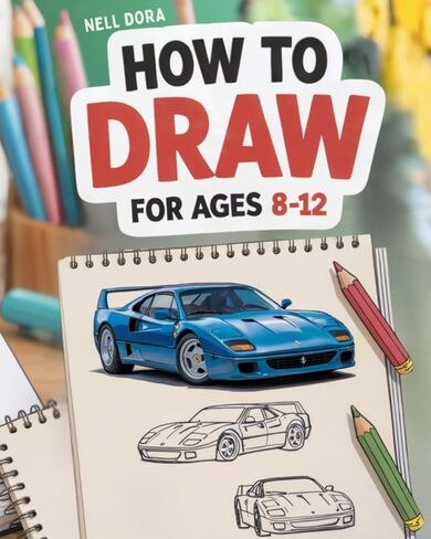 كيفية الرسم للأعمار من 8 إلى 12 عامًا: أدلة رسم سهلة خطوة بخطوة لأروع الأشياء in Kuwait