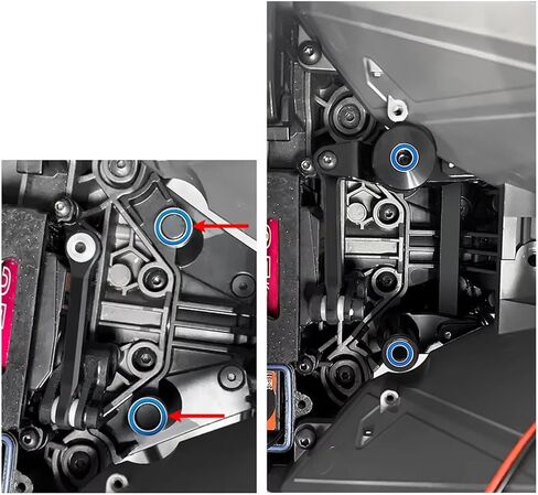 For Maxx For WideMAXX 89086-4 1/10 Meatl Aluminum Steering Assembly Bearing Set Monster Truck RC Car Model Upgrade Parts RC Car Toys Parts in Kuwait