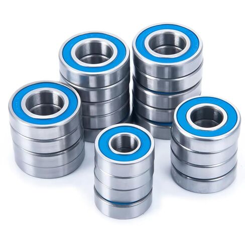 RC Parts Compatible with DBXL-E 2.0 1/5 RC Car Upgrade Parts Replacement Accessories 22Pcs Sealed Complete Metal Bearing Kit in Saudi Arabia
