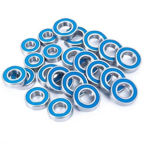 RC Parts Compatible with DBXL-E 2.0 1/5 RC Car Upgrade Parts Replacement Accessories 22Pcs Sealed Complete Metal Bearing Kit in Saudi Arabia