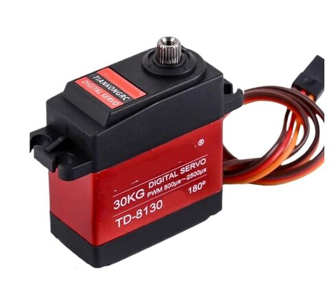 30KG TD-8130 Angle Controllable Digital Servo Iron Core Motor 180 270 360 Degrees(360 Degree 1PCS) in Saudi Arabia