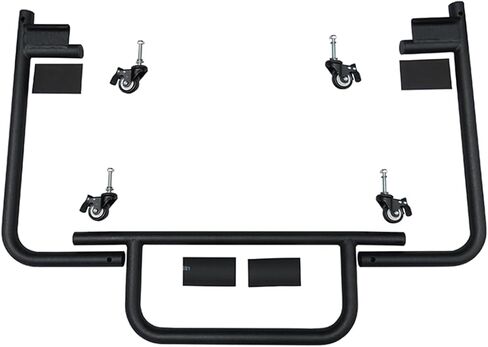VEROMAC Hard Top Storage Carrier/Rack Steel Black Textured Adjustable Hard Top Carrier Compatible with 1987-2024 Wrangler YJ TJ JK JL Movable Rack in Saudi Arabia