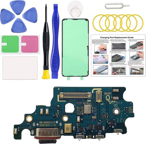 for Galaxy S21 Plus USB Charging Board Port Replacement, SM-G996U SM-G996U1 Type C Dock Board Connector for Samsung S21 Plus with Tools & Instruction in Saudi Arabia