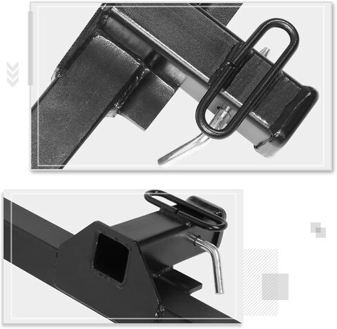 Class 3 Tow Trailer Hitch 2" Receiver Compatible with 95-04 Toyota Tacoma,Black in Kuwait