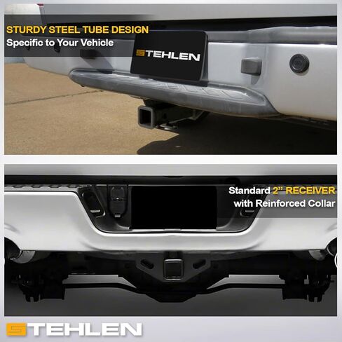 Stehlen 733469488064 Compatible with 2011-2026 Dodge Durango / 2012-2021 Jeep Grand Cherokee / 2022 Grand Cherokee WK Class 3 Trailer Tow Hitch Receiver 2" in Saudi Arabia