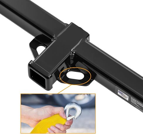 2" Receiver Trailer Hitch Compatible with Chevrolet Express & GMC Savana Vans 1996–2025 | Class 4 Tow Hitch | 10,000 lbs Towing Capacity in Saudi Arabia