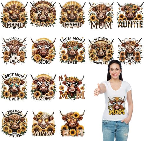 20 Pcs 5.5 Inch Baby Iron On DTF Transfers with Soft Watercolor Animal Designs for Baby Clothes, Onesies, Bodysuits, Bibs and Shower Gifts in Saudi Arabia