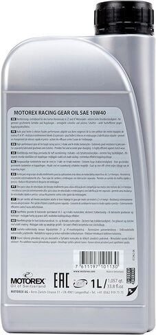 Motorex Racing Gear Oil - 10W40-1L. 171-411-100 in Saudi Arabia