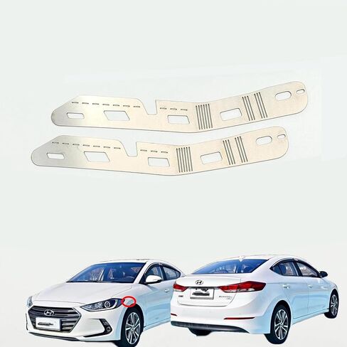 Front Bumper Repair Metal Plate for Hyundai Elantra 2016-2019 in Saudi Arabia