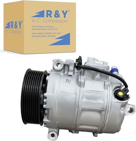 ضاغط تيار متردد جديد وقابض تكييف هواء RYC AIH366 (يناسب BMW X3 3.0L xDrive28i 2011-2012) in Kuwait