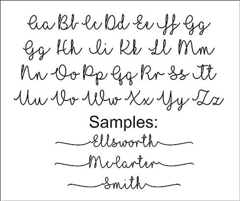 Classic Mr. and Mrs. Return Address Stamp | Personalized Mail Stamp in Saudi Arabia