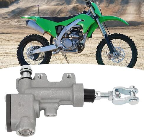 Acouto Rear Brake Master Cylinder, Rear Brake Pump with Specifications for KLX140 KLX140L KLX140G KLX140R 2008-2023, KX250 2021-2023, 2021-2023, KX450 2019-2023 in Kuwait