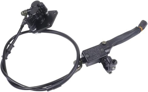 Motorcycle Front Disc Brake Caliper Master Cylinder Assembly with Brake Pads for 125cc 140cc 150cc 250cc Dirt Bikes Pit Bikes Apolo SSR in Kuwait