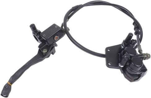 Motorcycle Front Disc Brake Caliper Master Cylinder Assembly with Brake Pads for 125cc 140cc 150cc 250cc Dirt Bikes Pit Bikes Apolo SSR in Kuwait